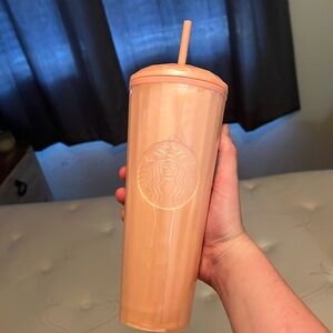 Pink dome Starbucks cup venti